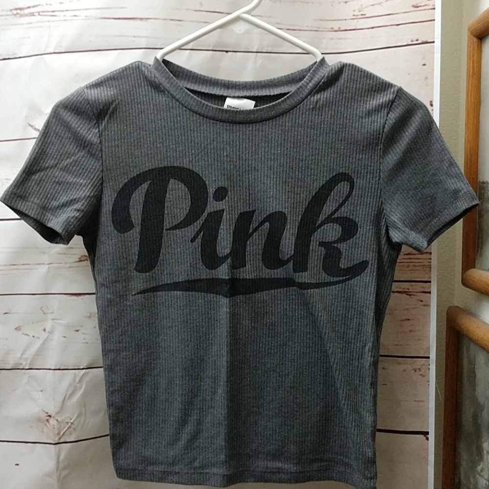 PINK Victoria's Secret crop tee